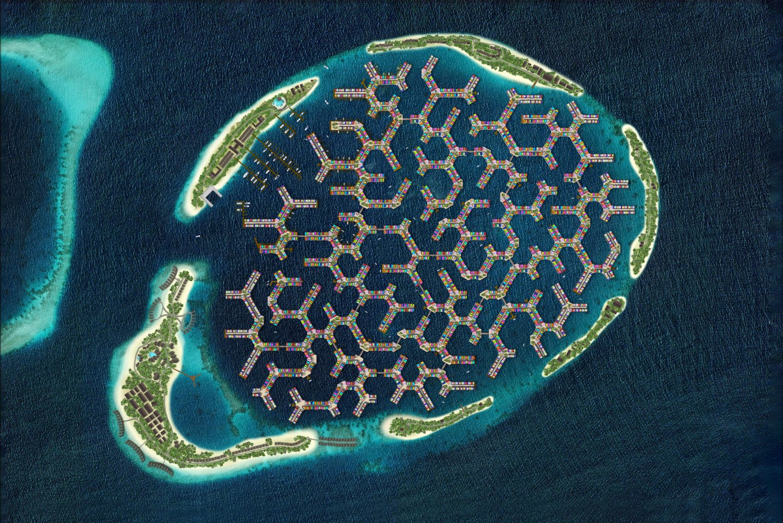 Maldives Floating City, a benchmark for vibrant communities - Waterstudio